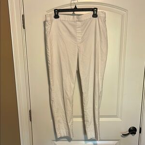 Banana Republic Off-White Hayden Pants